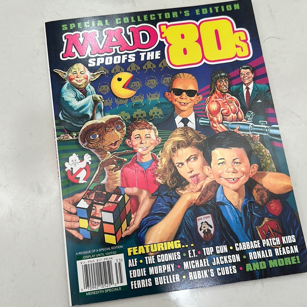 Mad Spoofs the 80s Magazine